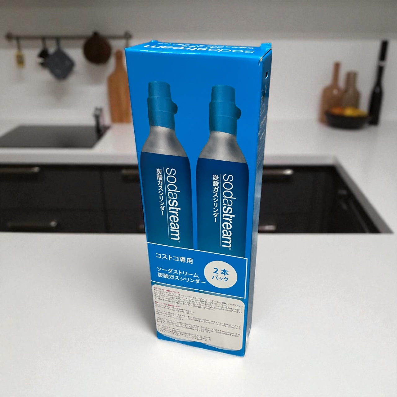 【交換】【お得】ソーダストリーム ガスシリンダー 400g × 2本 セット コストコ専用