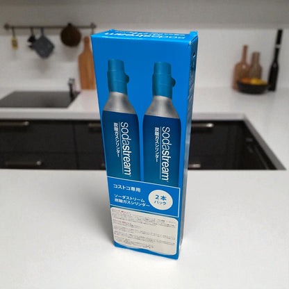 【交換】【お得】ソーダストリーム ガスシリンダー 400g × 2本 セット コストコ専用