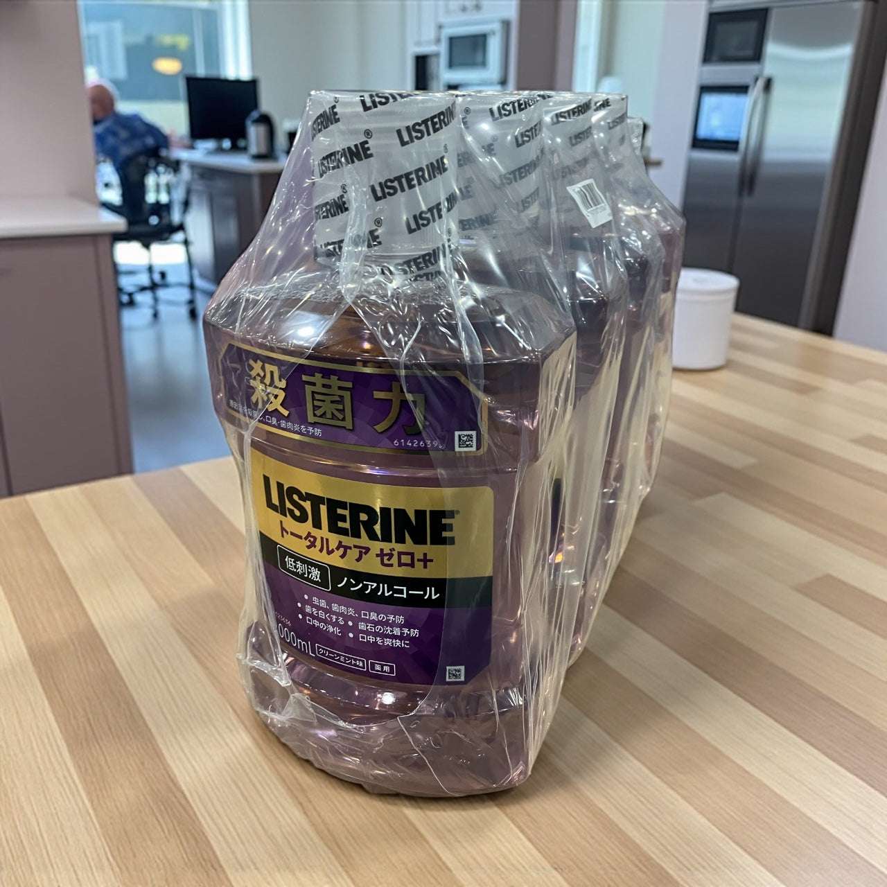 リステリン トータルケアゼロプラス 1L 4本セット ノンアルコール口内洗浄液