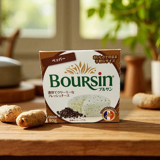 ブルサン フレッシュ フレーバー チーズ ペッパー 80g 冷蔵商品 国内製造
