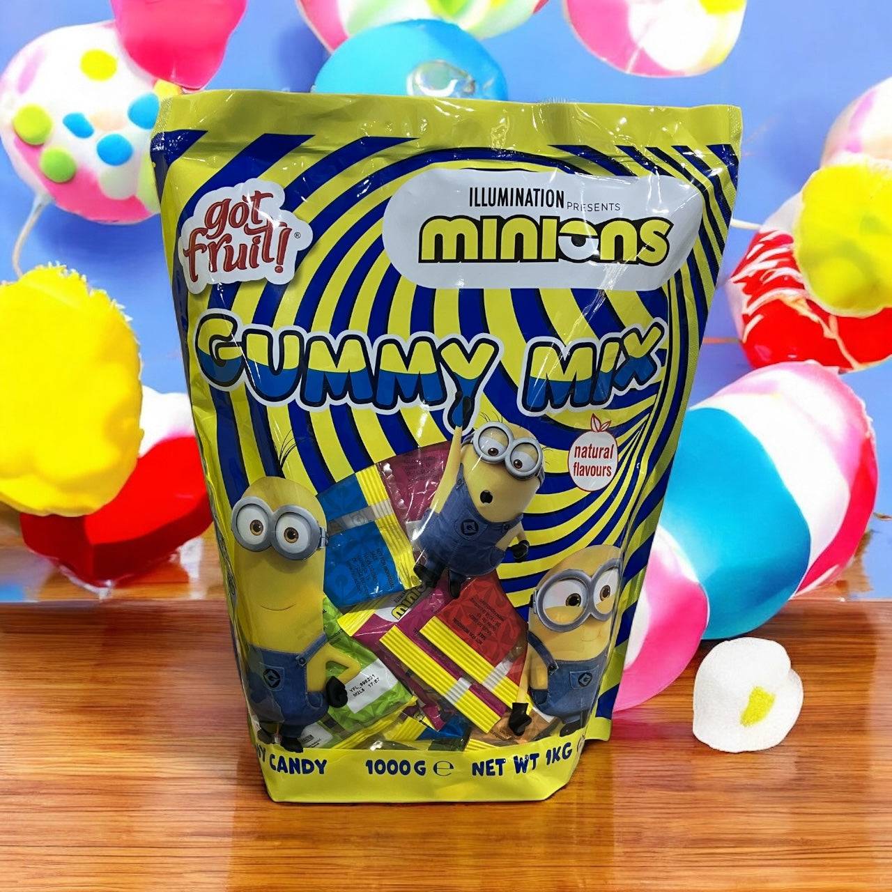 ドイツ製ミニオンズフルーツグミ1000gのマルチパック