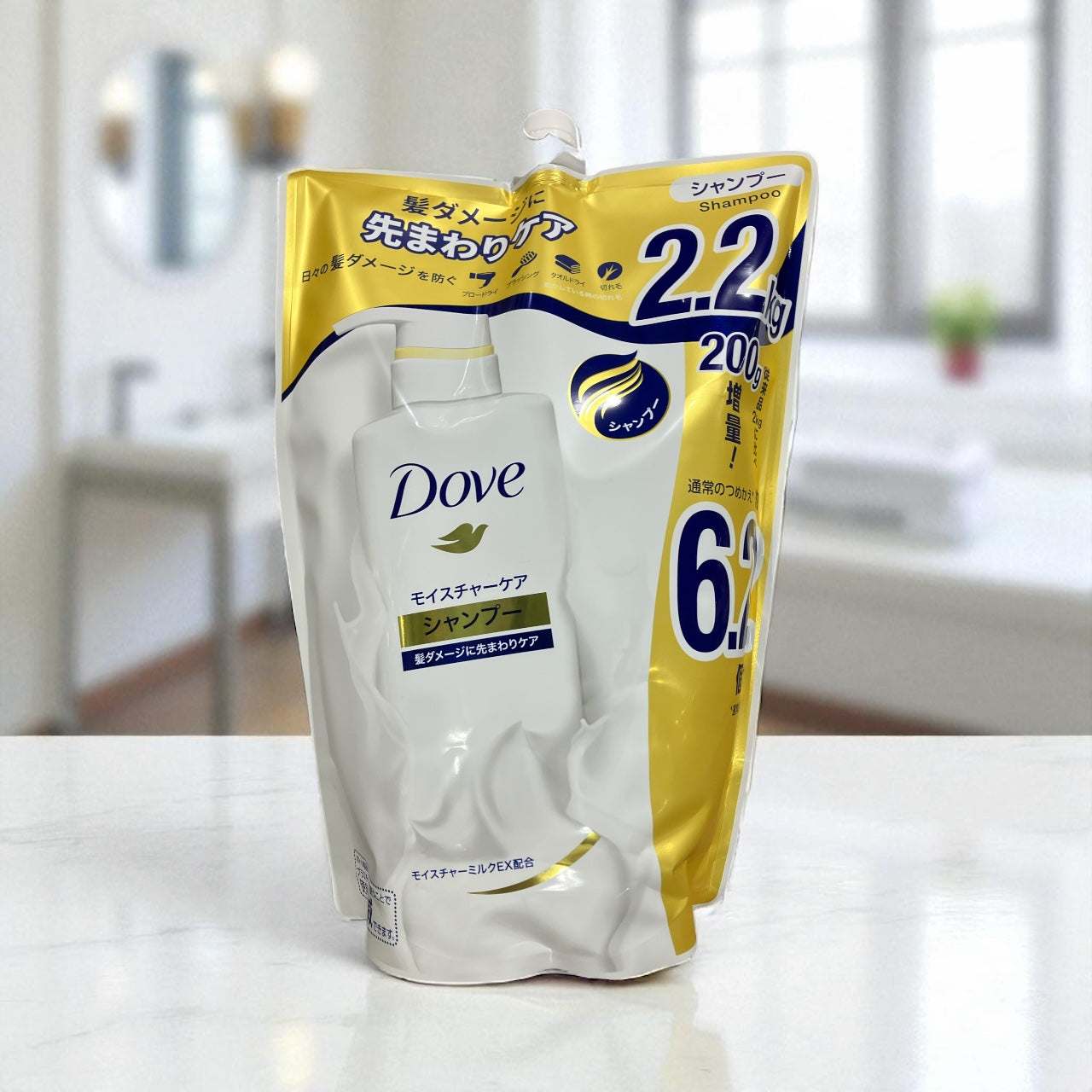 Dove  ダヴ  モイスチャーシャンプー 詰替え用 2.2 kg