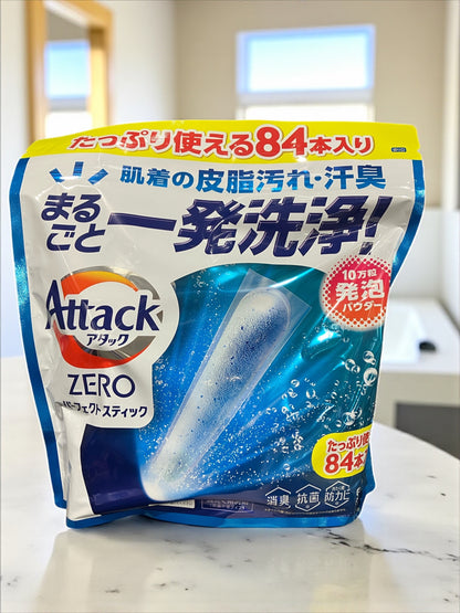 アタックZERO パーフェクトスティック 84本 洗濯洗剤