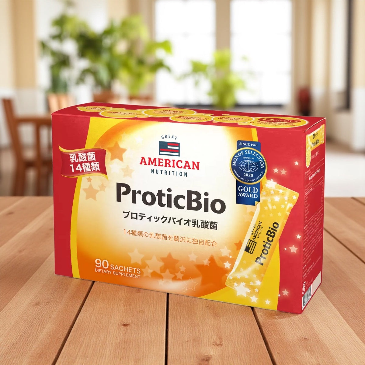 プロティックバイオ乳酸菌 3g スティック x 90 包