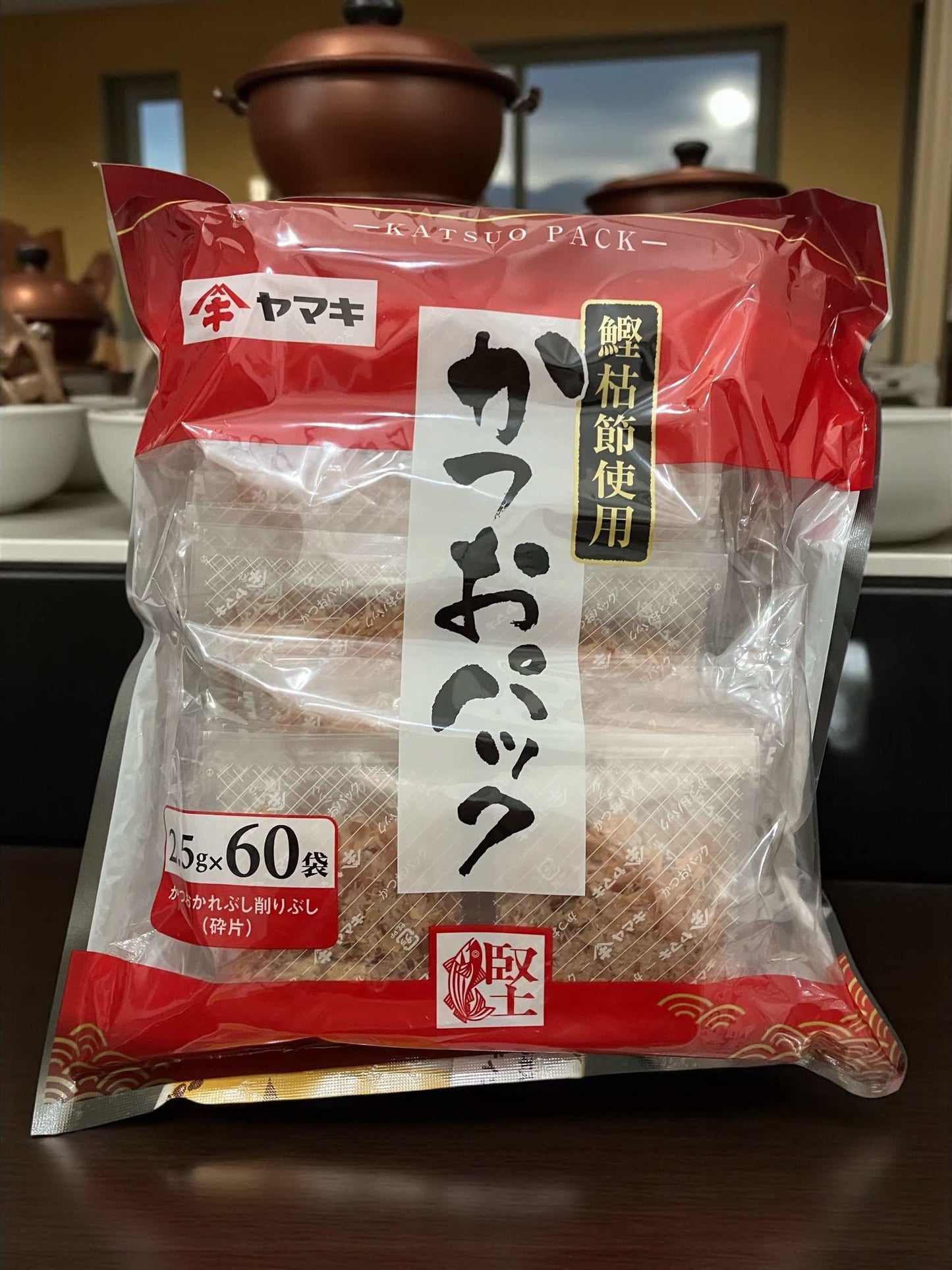 ヤマキ かつおパック  60パック　大容量  かつお節 鰹節 削り ぶし