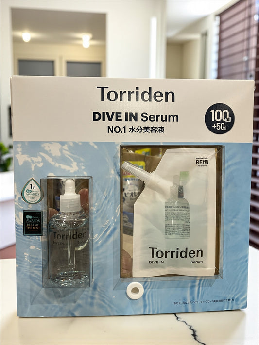 トリデン ダイブイン セラム 100ml + 50ml  Torriden　コストコ限定 詰め替えセット