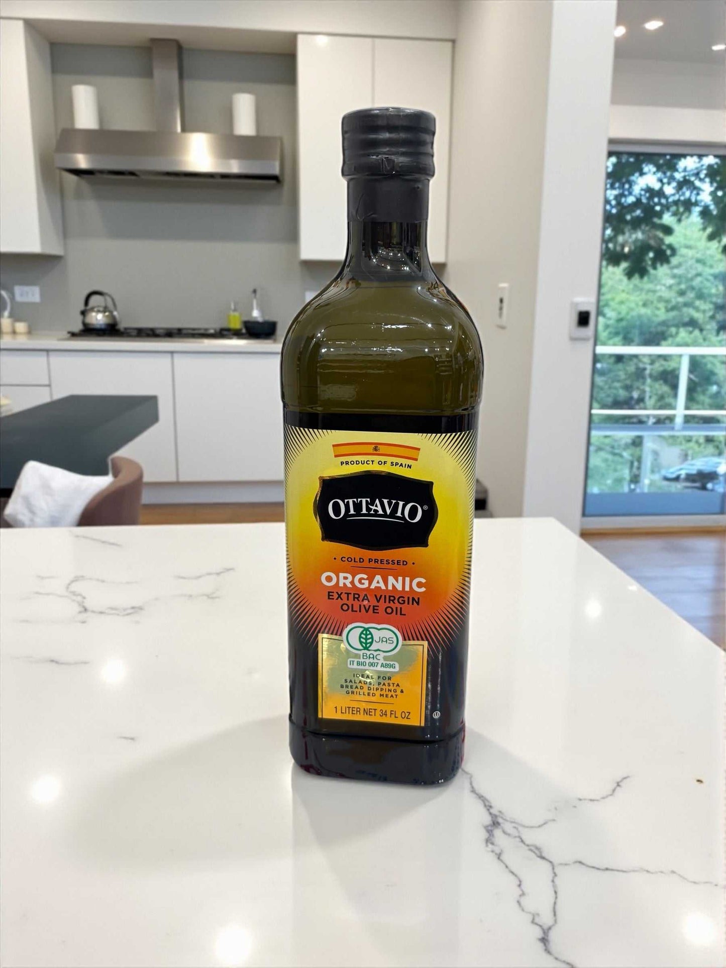 オッタビオ オーガニック エクストラバージン オリーブオイル  916g  コールドブレス製法 OTTAVIO  スペイン産