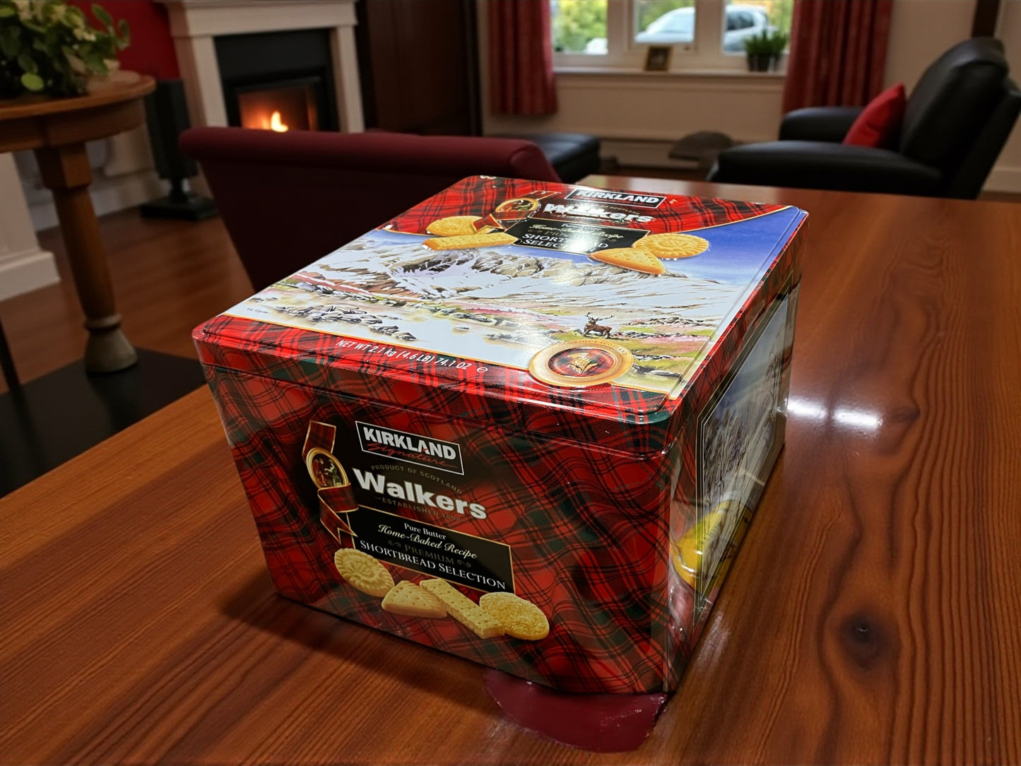 カークランドシグネチャー ウォーカーズ プレミアムショートブレッド  セレクション 2.1kg  Walkers  スコットランド産