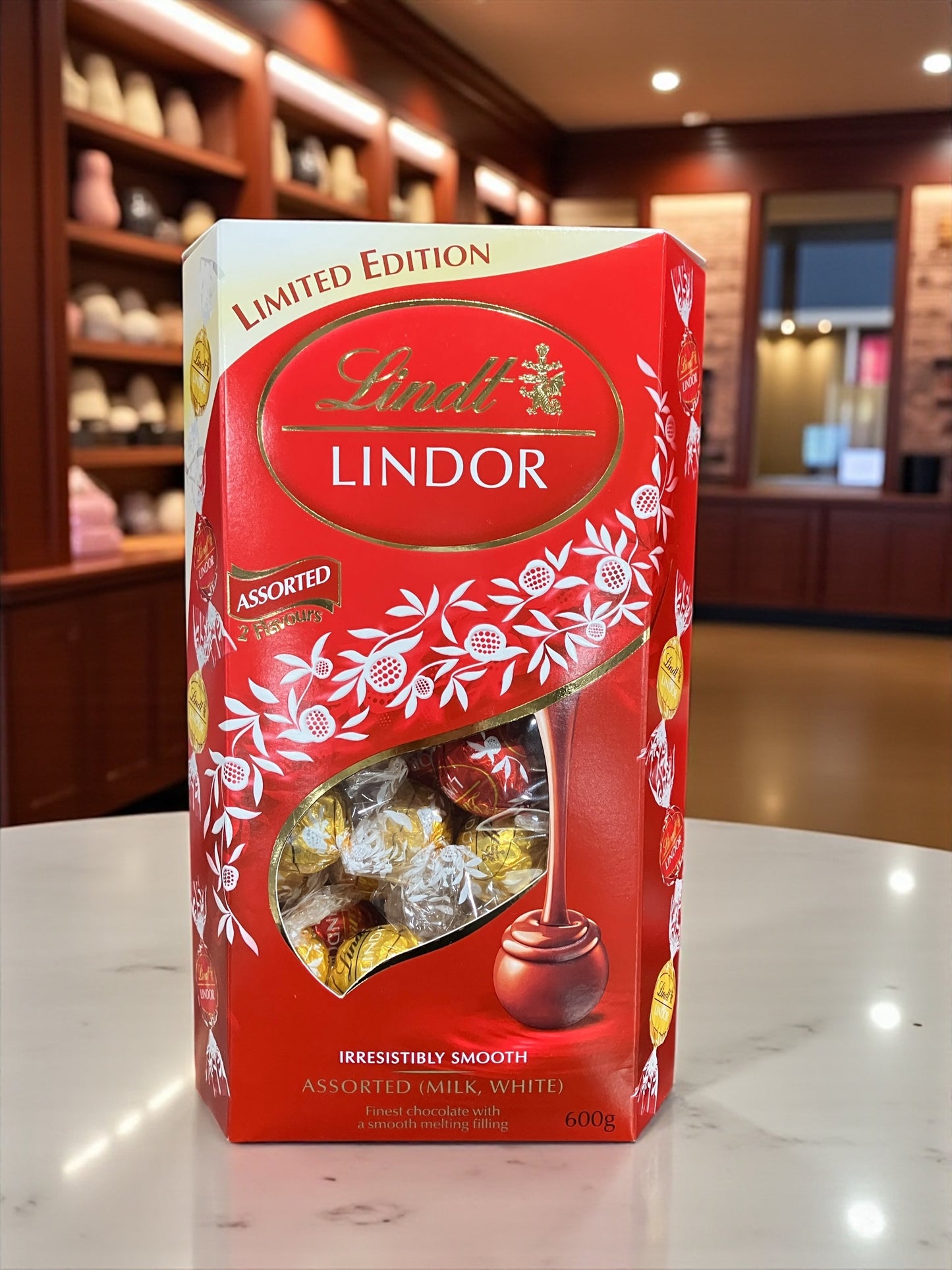 リンツ リンドール ミルクアソート　ミルク＆ホワイト  600g  イタリア産