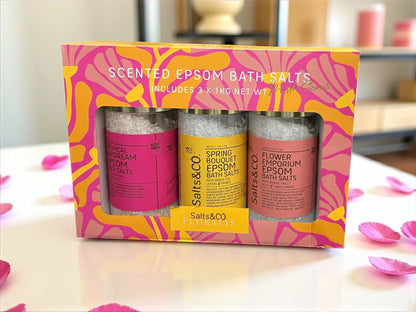 エプソム バスソルト  FLORALIS  3種セット  ソルト＆カンパニー  Salts&CO.