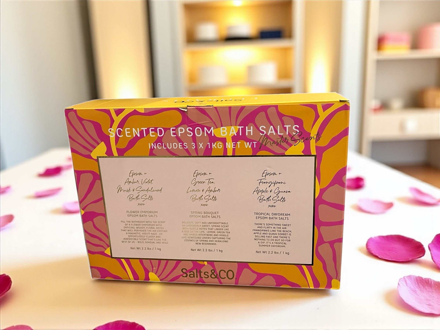 エプソム バスソルト  FLORALIS  3種セット  ソルト＆カンパニー  Salts&CO.