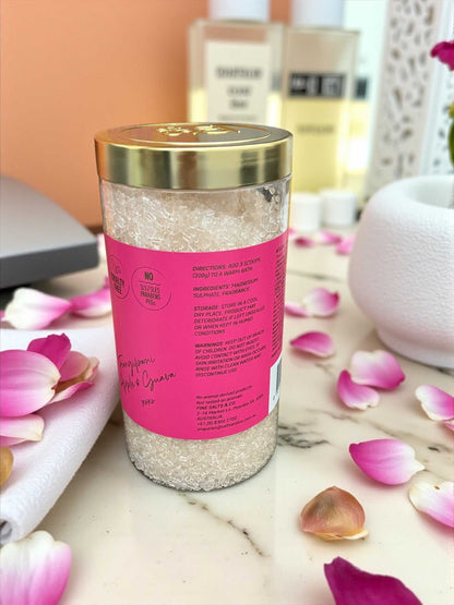 Salts&CO. エプソム バスソルト  ブルメリア、アップル＆グァバの香り  1kg　/EPSOM FLORALIS SCENTED  GIFT PACK  Salts ＆ Co.