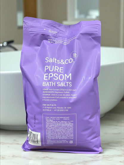Salts & Co. ピュア エプソム バスソルト 5.0kg  ソルト & コー　オーストラリア産