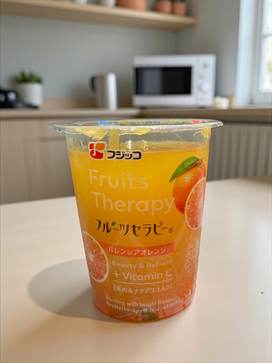 【冷蔵商品】フジッコ フルーツセラピー バレンシアオレンジ 150g x 12個セット