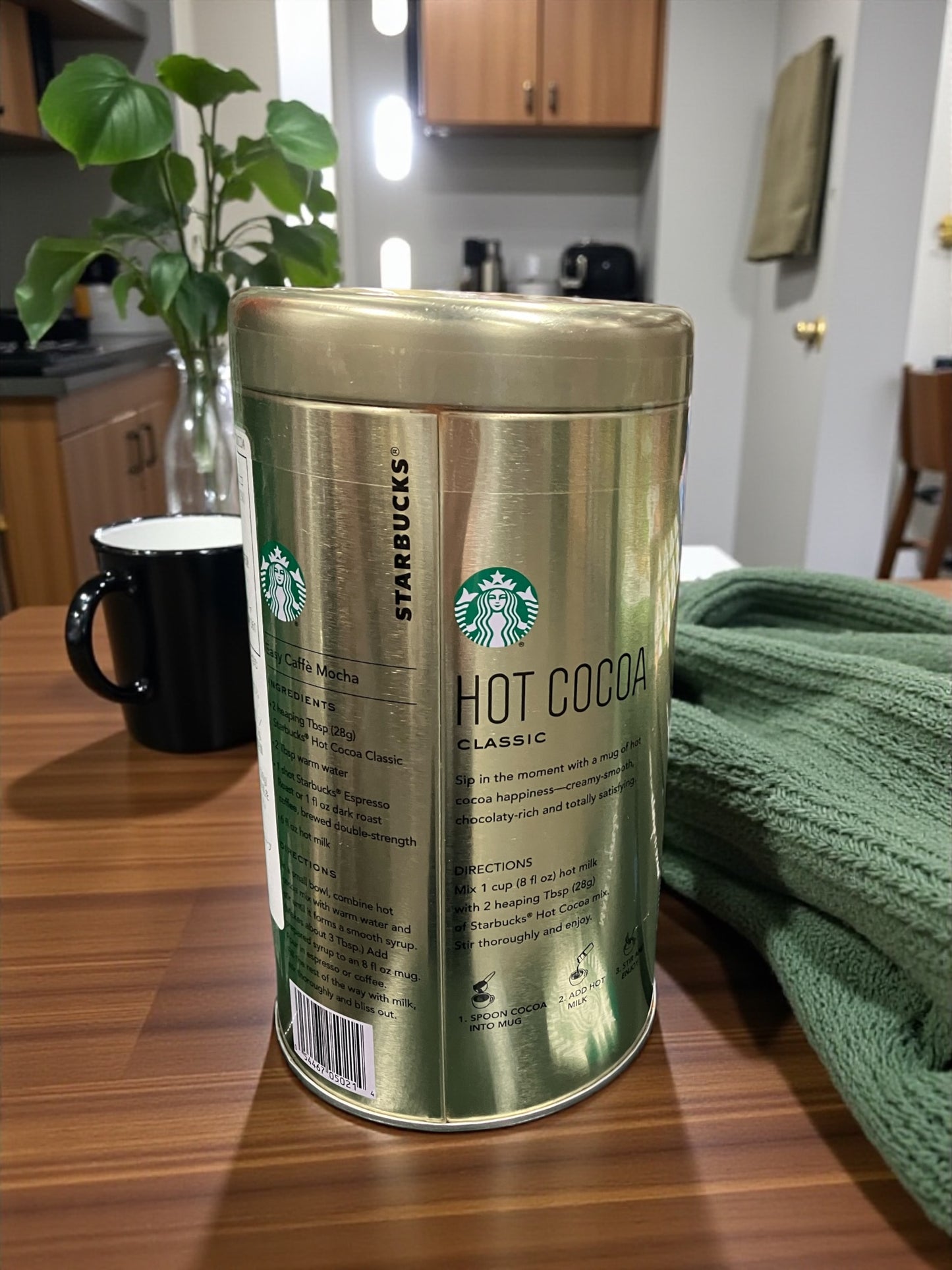 スターバックス クラシック ホットココア 850g  STARBUCKS ココア 約42杯分