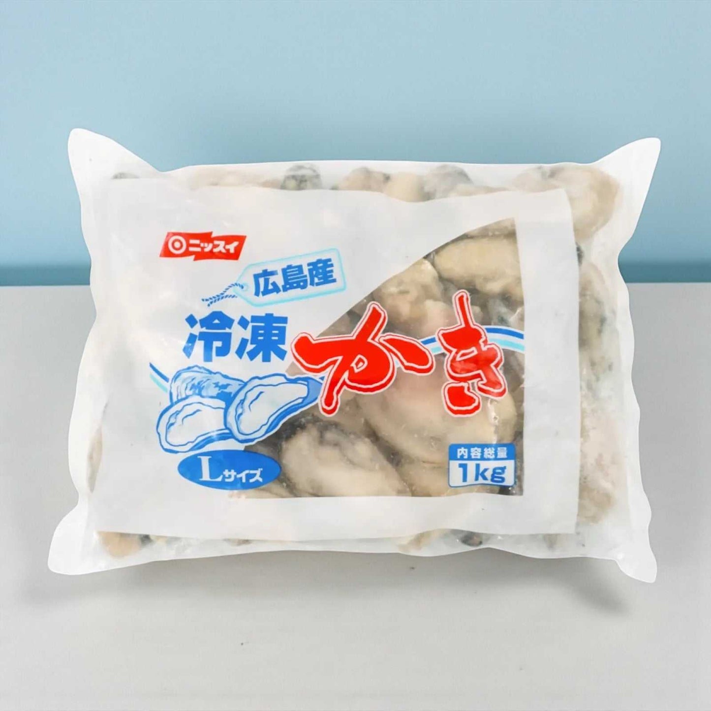 【冷凍商品】ニッスイ　粒かき  広島産  1kg  内容量 850g