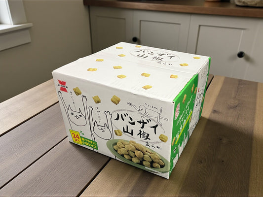 岩塚製菓 バンザイ山椒 30g × 24袋  旨辛あられ 米菓