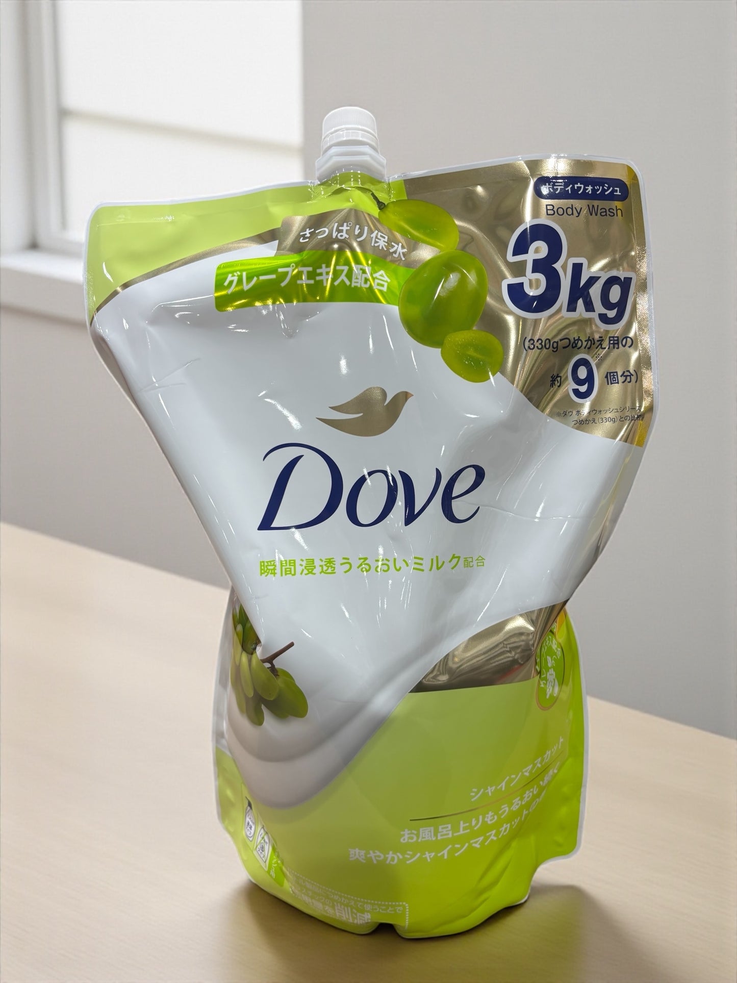 ダヴ ボディウォッシュ  シャインマスカット  詰替え用 3㎏  Dove