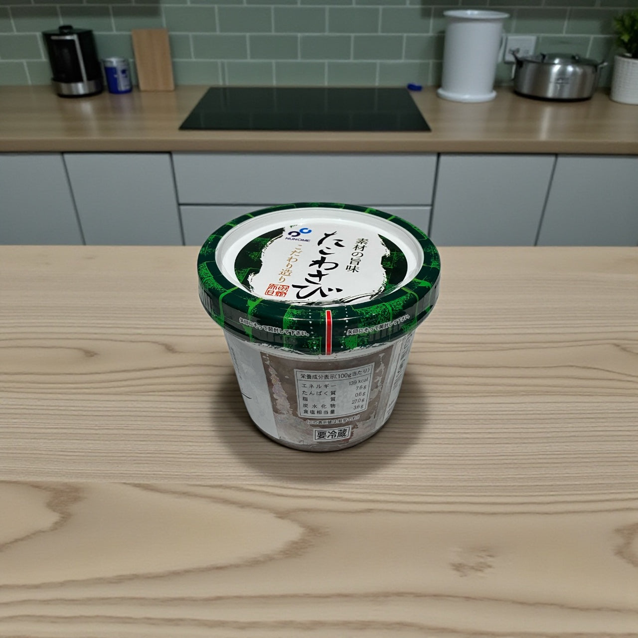 【冷蔵商品】布目 たこわさび 300g