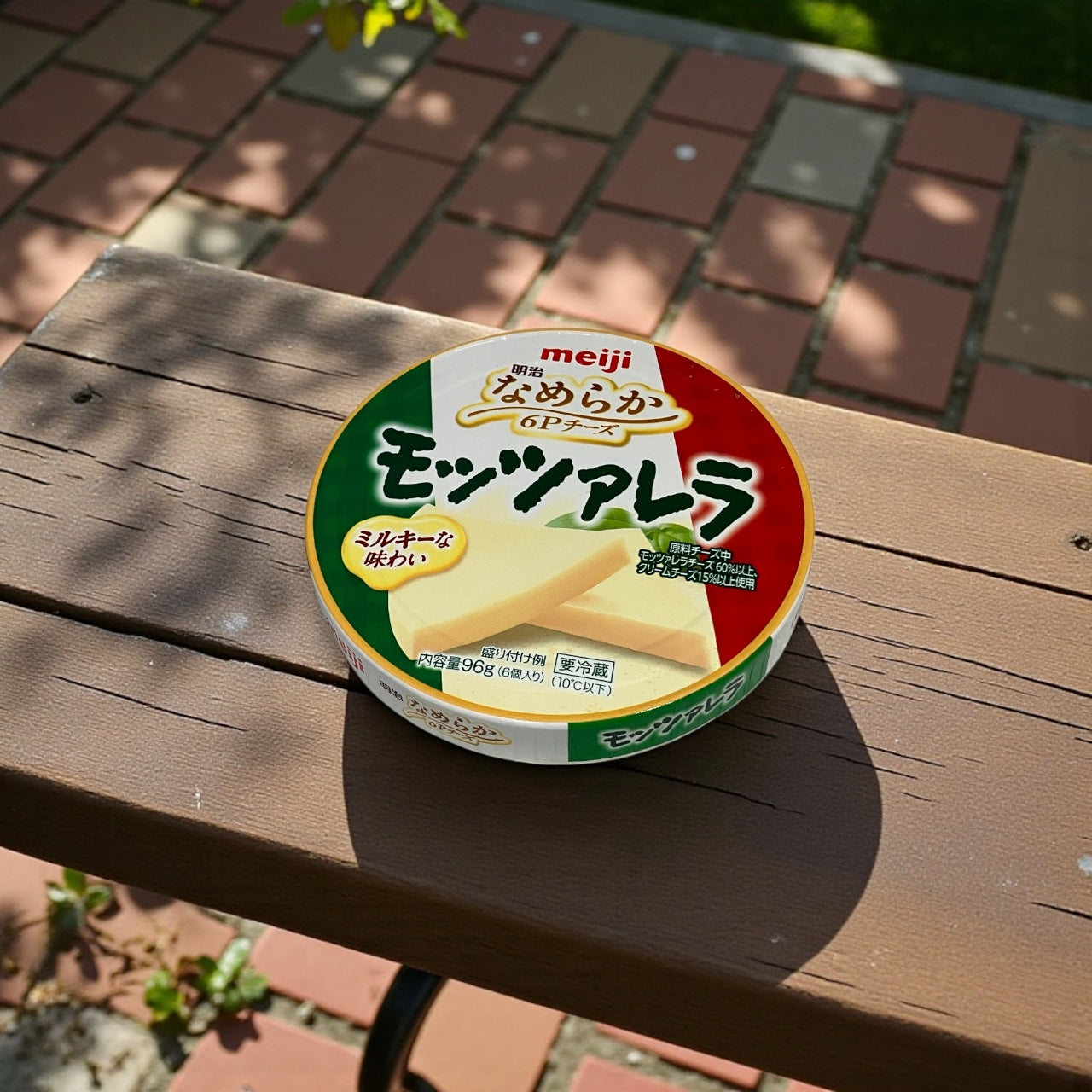 【冷蔵商品】明治 なめらか モッツァレラ 6個 X 12 6Pチーズ