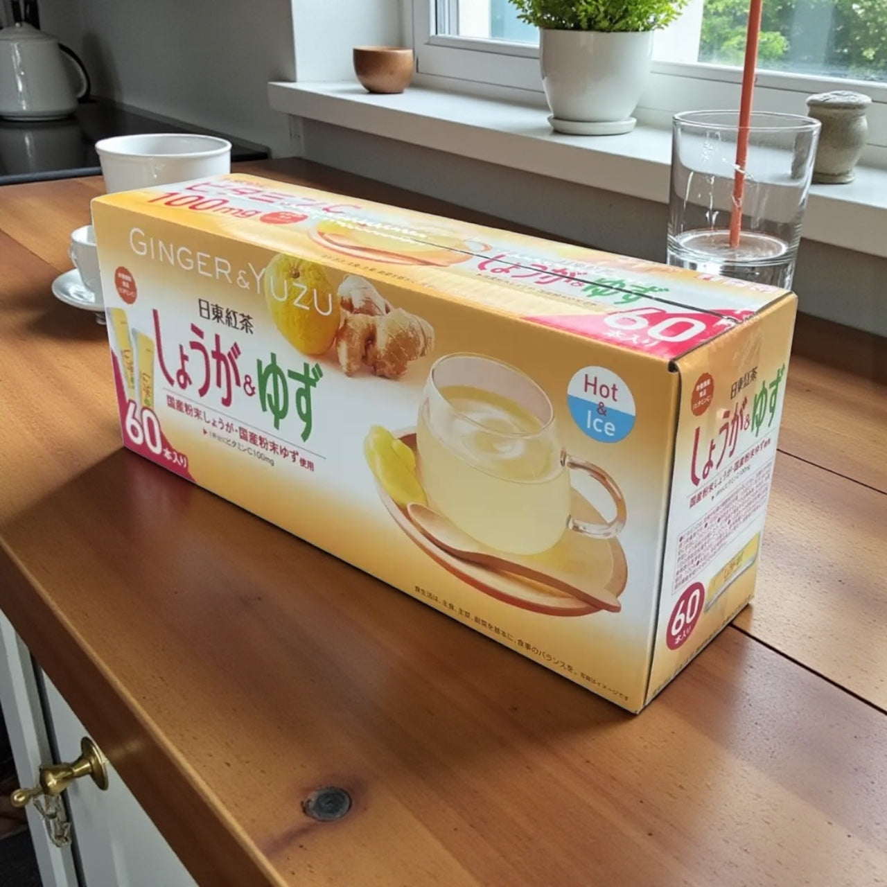 日東紅茶 しょうが  ゆず 60包入り