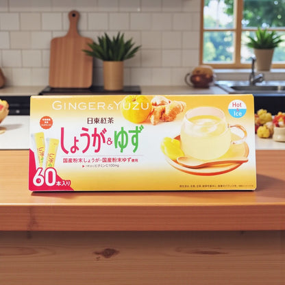 日東紅茶 しょうが  ゆず 60包入り
