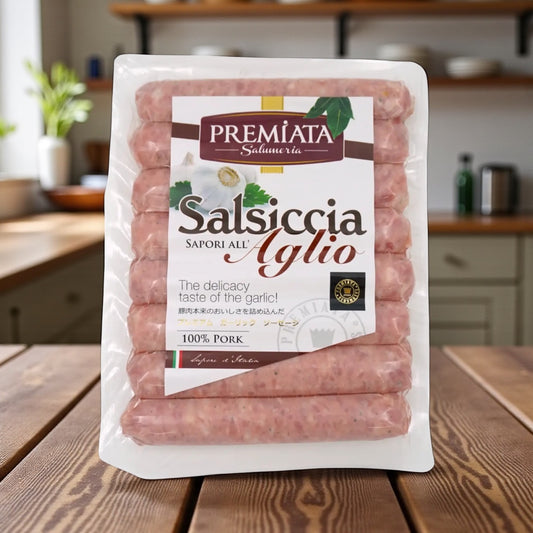 【冷蔵商品】サルシッチャ ガーリックソーセージ 8本  720g