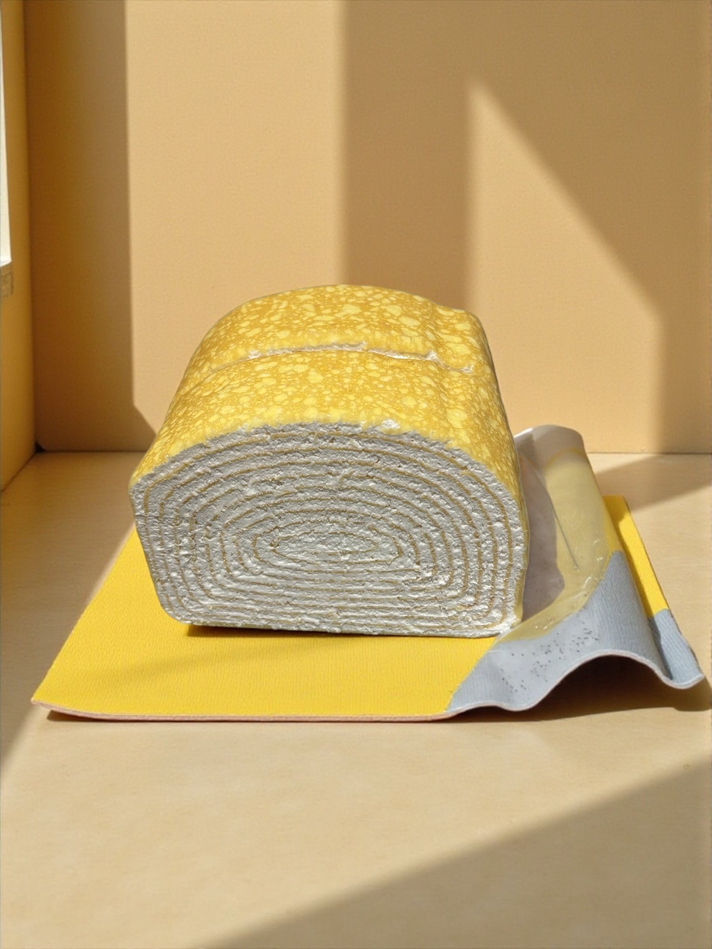 【冷蔵商品】ミルクレープ ロールケーキ 1/6カット 小分け販売