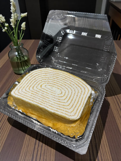 【冷蔵商品】ミルクレープ ロールケーキ 1/6カット 小分け販売