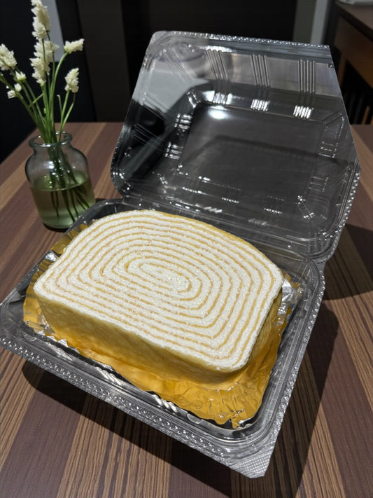 【冷蔵商品】ミルクレープ ロールケーキ 1/6カット 小分け販売