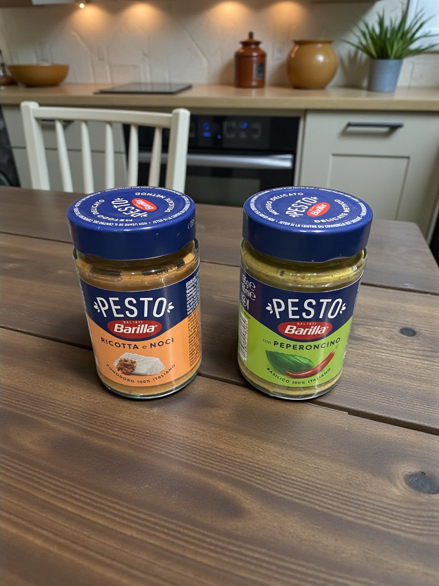 バリラ ペースト パスタソース 【お得】2種 セット販売  ペペロンチーノ  リコッタ    Barilla  PESTO