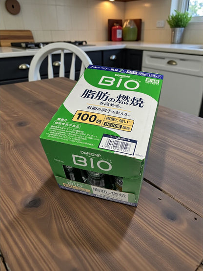 【冷蔵商品】ダノンビオ ヨーグルトドリンク ブルーベリー  100g × 12本入り