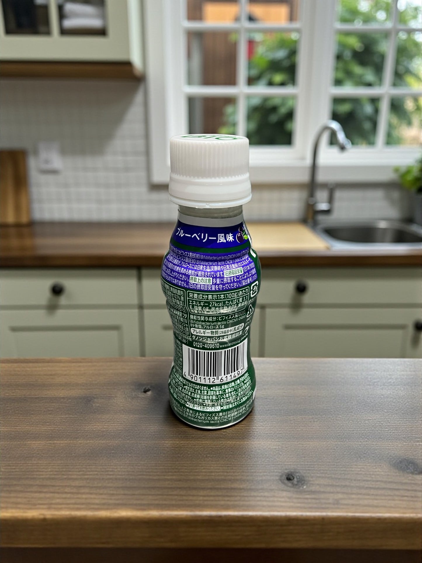 【冷蔵商品】ダノンビオ ヨーグルトドリンク ブルーベリー  100g × 12本入り