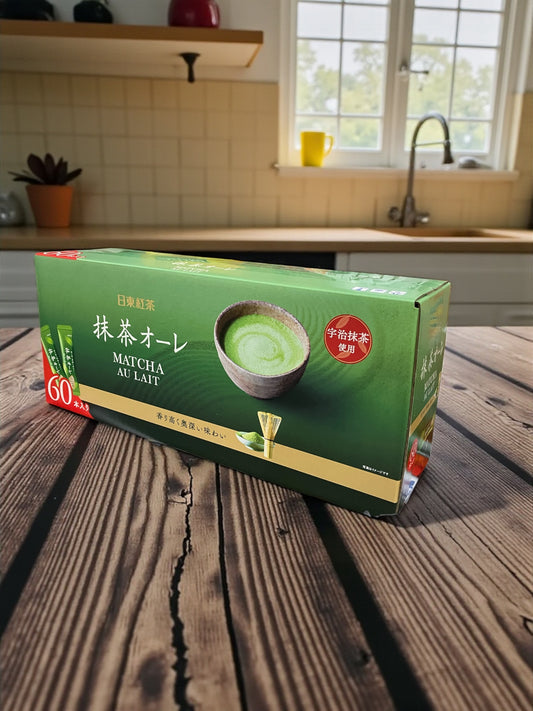日東紅茶 抹茶オーレ  60包み入り 宇治抹茶使用  個包装