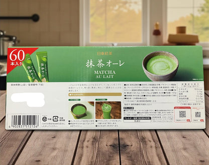 日東紅茶 抹茶オーレ  60包み入り 宇治抹茶使用  個包装