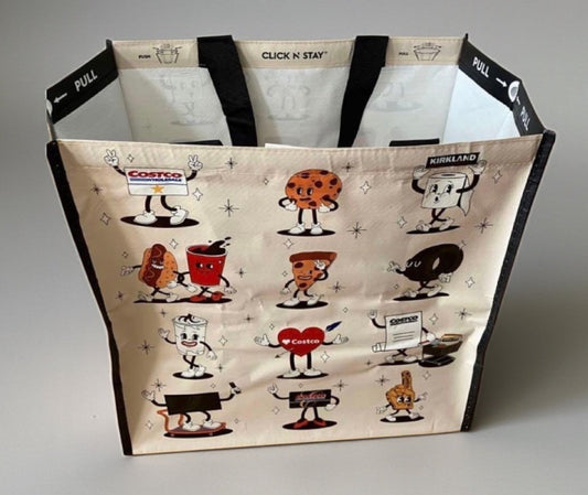 コストコ キャラクター ショッピングバッグ  小 サイズ  縦41cm x 横41cm x 奥行き25cm
