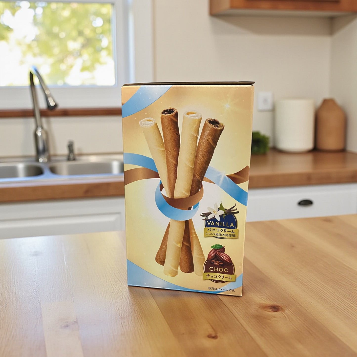 エレガンス ウェイファーロール チョコ & バニラ 350g × 2  アーノッツ ARNOTT´S  elegance WAFER ROLLS