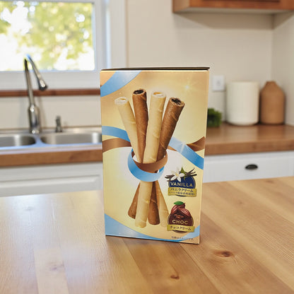 エレガンス ウェイファーロール チョコ & バニラ 350g × 2  アーノッツ ARNOTT´S  elegance WAFER ROLLS