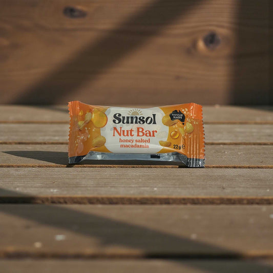 サンソール ナッツバー  ハニーソルト マカダミア 22g 小分け販売