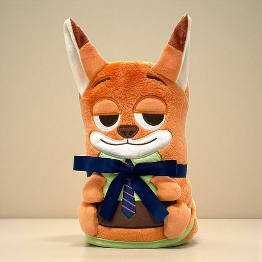 キャラクター ハーフブランケット 100x140cm  デザイン ニック （クロミ ニック ロッツォ ポチャコ）