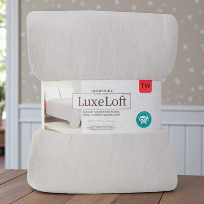 LuxeLoft リュクスロフト ブランケット シングルサイズ 150 cmｘ200 cm  カラー　ストーン