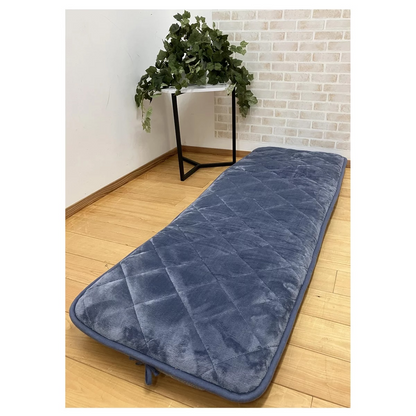 昭和西川 極厚ウレタン入り 長座布団 50㎝ × 150㎝ カラー ネイビー