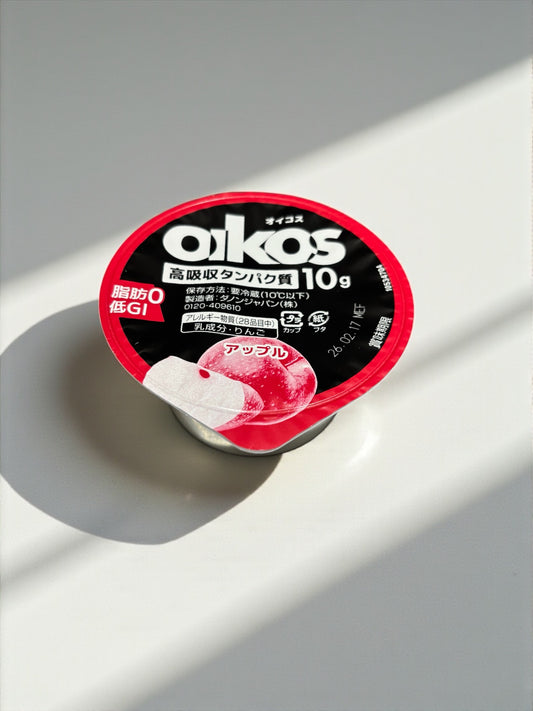 【冷蔵商品】  オイコス  フレッシュ アップル 113g  1カップ  ヨーグルト　 高吸収たんぱく質   ダノン  ラベルレス【お得】