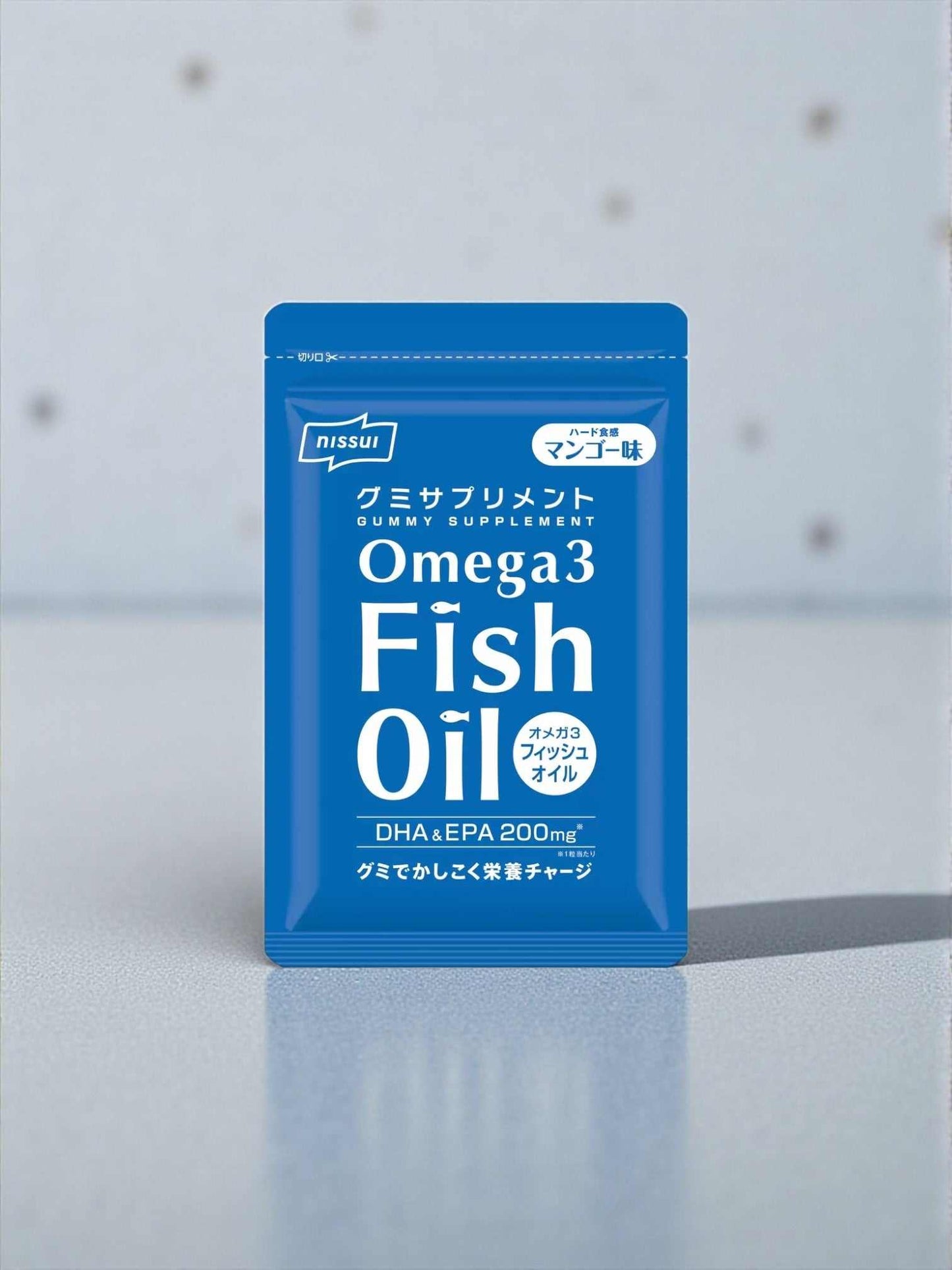 ニッスイ グミサプリ OMEGA3 フィッシュオイル  100粒　NISSUI