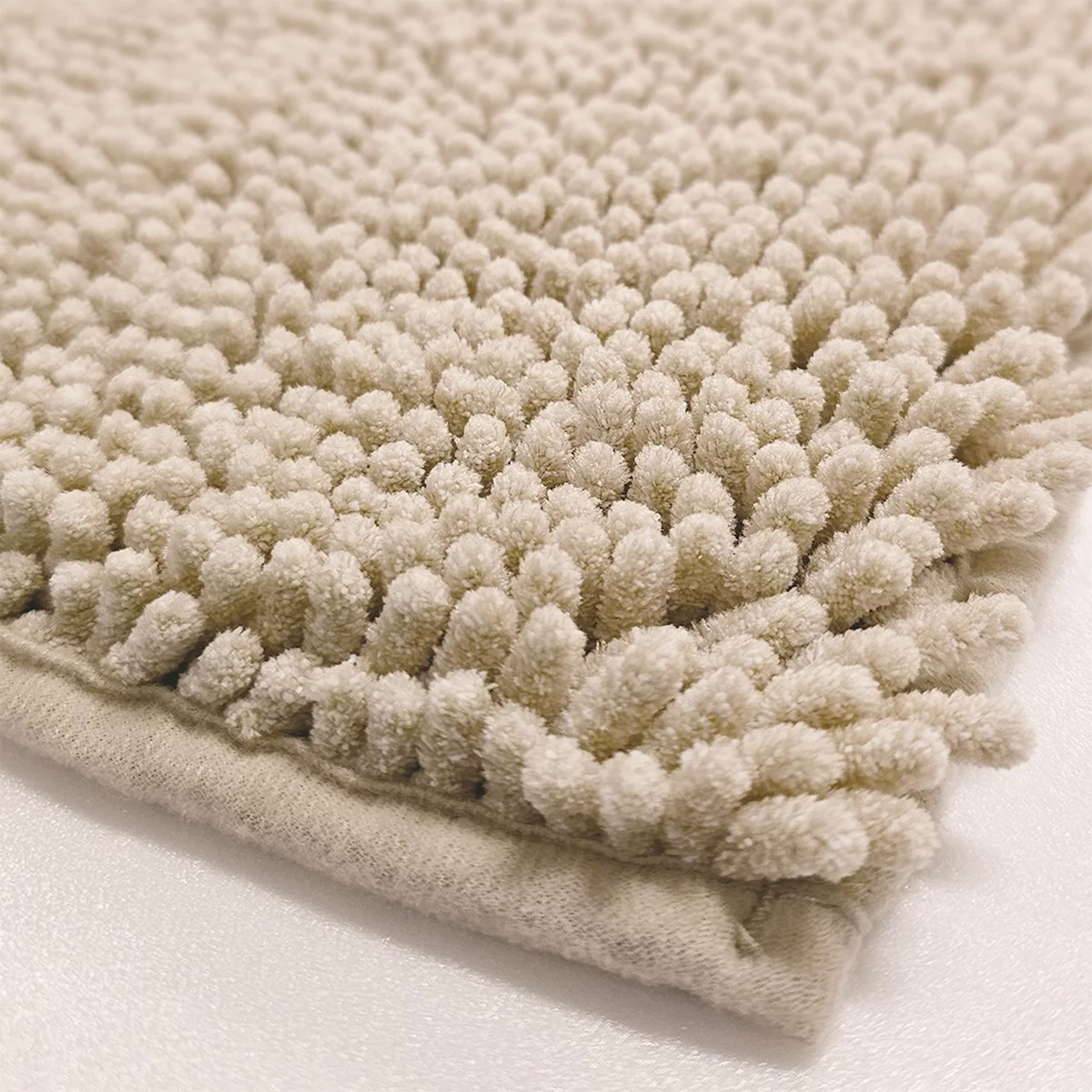 シェニール 吸水マイクロファイバー バスマット 60cm x 90cm  カラー グレー