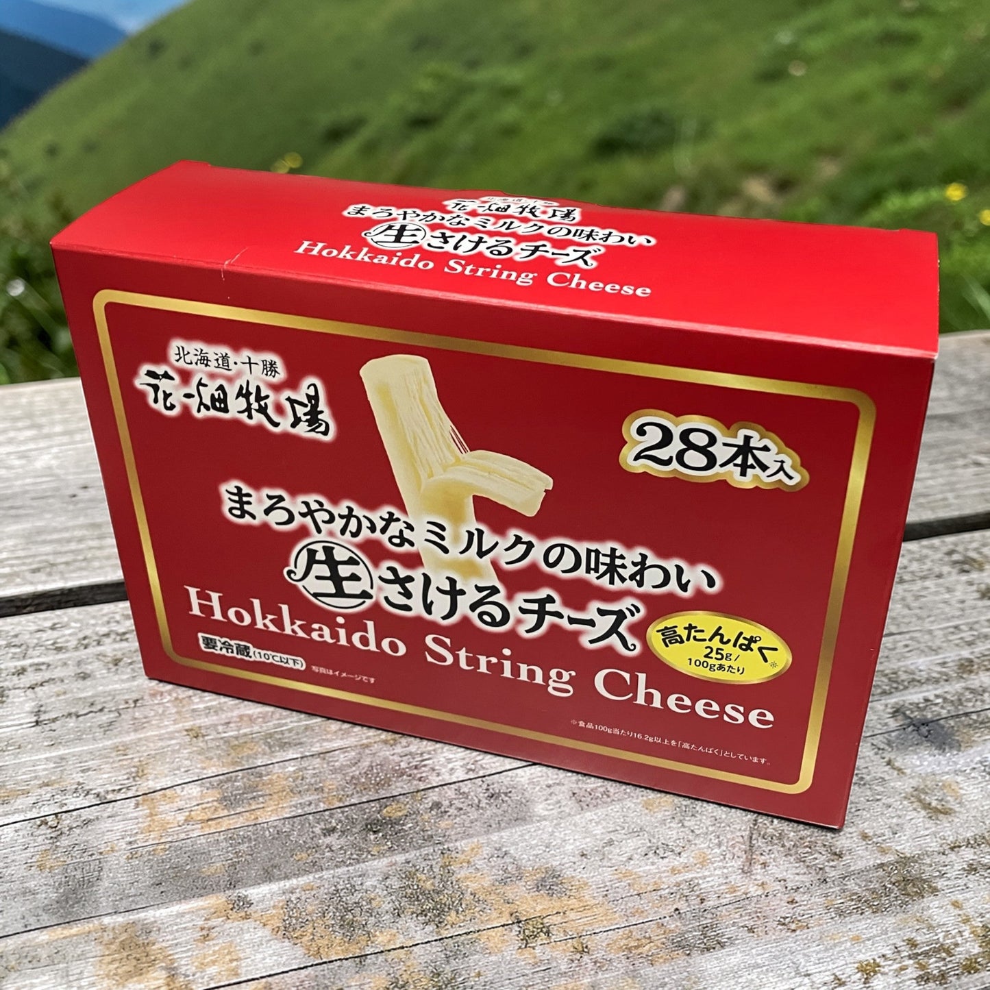 【冷蔵商品】花畑牧場 生 さけるチーズ 700g 28本入り