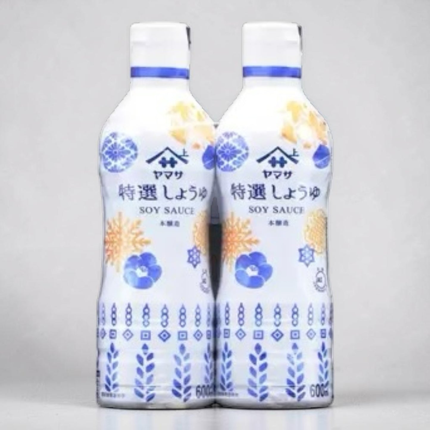 ヤマサ 特選醤油 600ml X 2本　特選 醤油