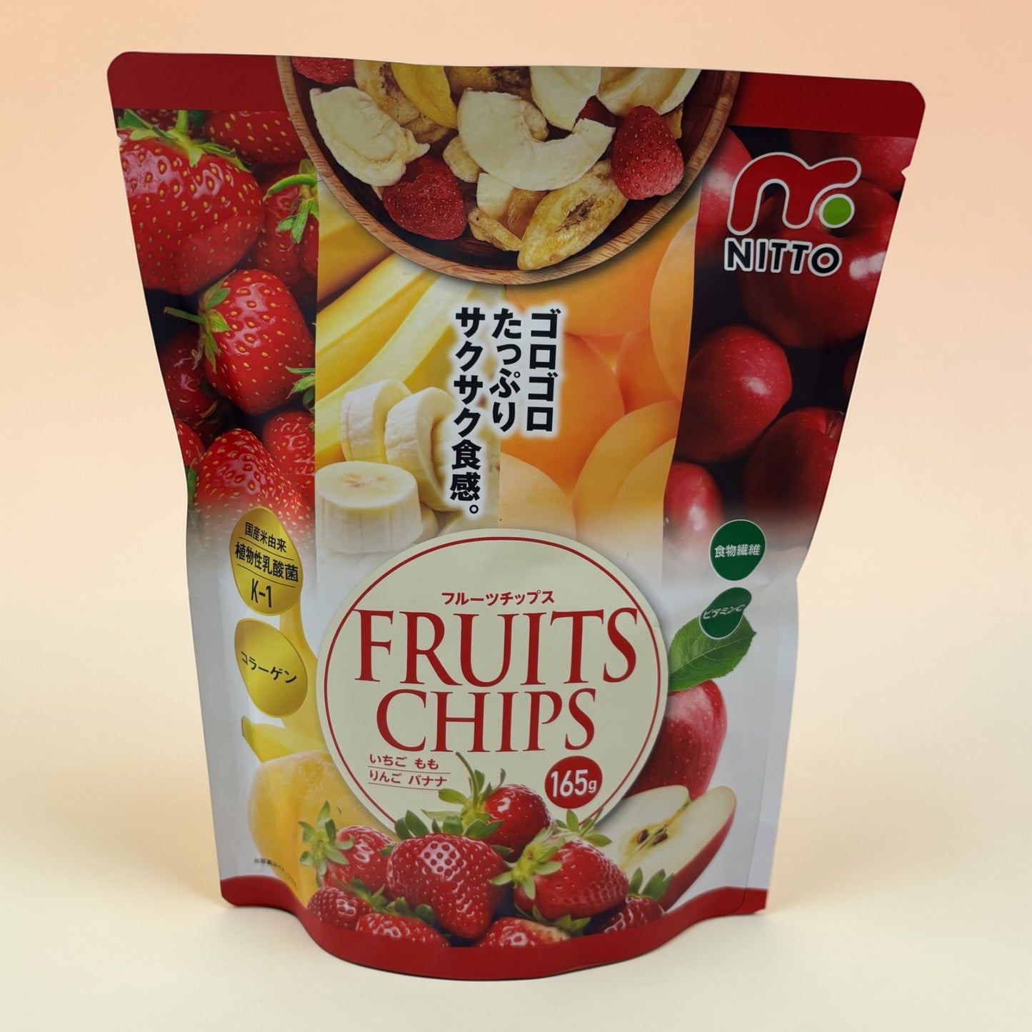 フルーツチップス 165g  桃 いちご りんご バナナ