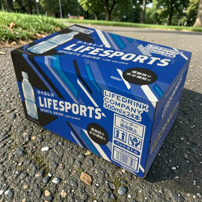 ライフスポーツ スポーツドリンク ラベルレス 500ml  LDC ライフドリンクカンパニー