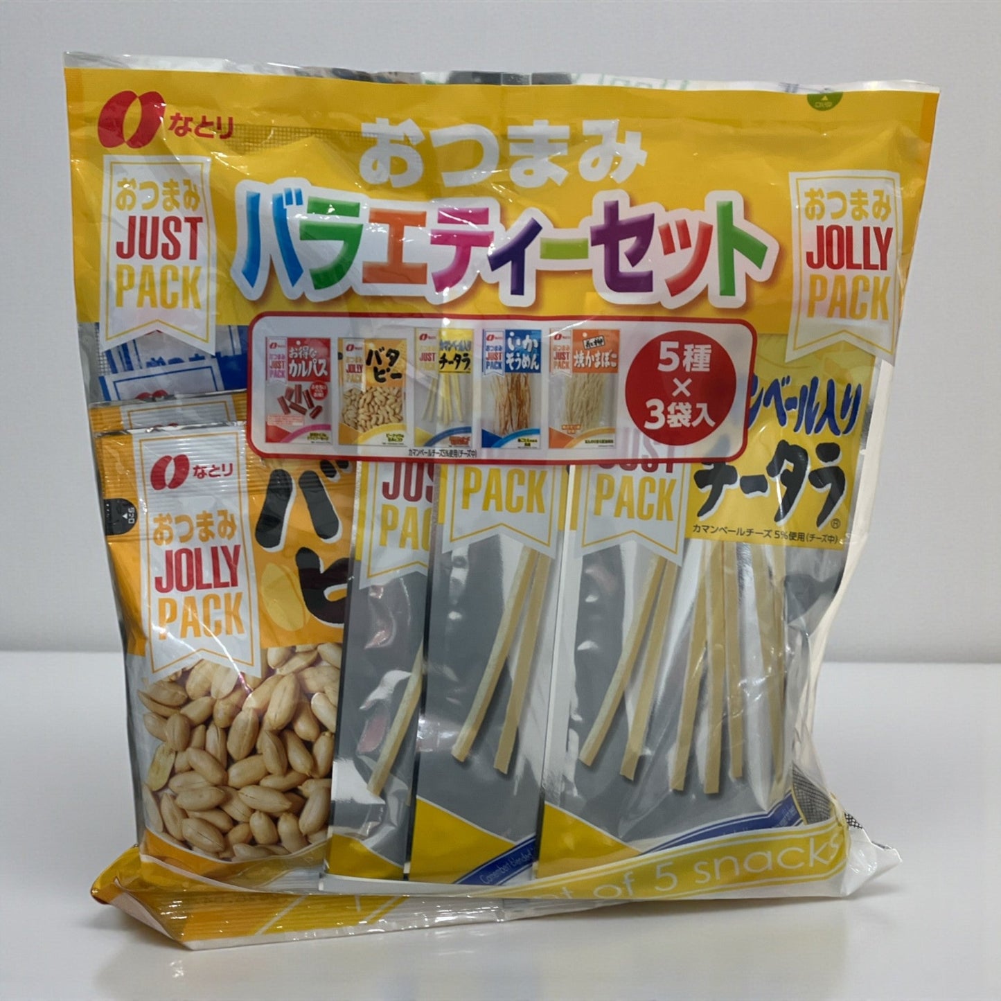 なとり おつまみ バラエティーセット 5種 x 3袋